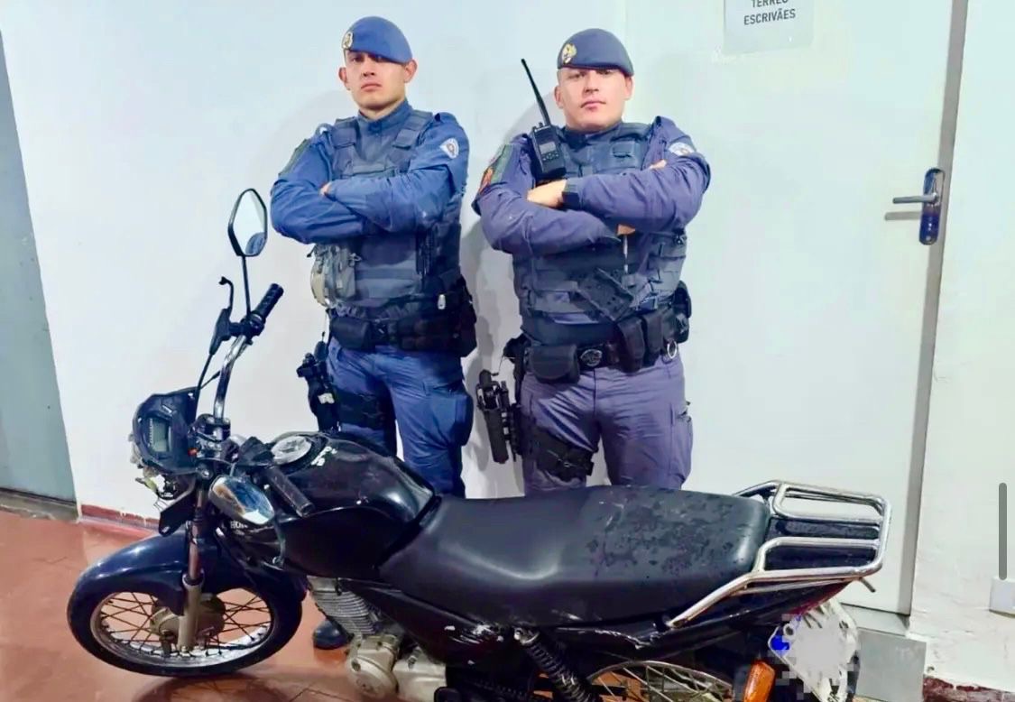 PM prende no Jardim Santa Rita receptador com moto furtada envolvida em crimes no município de Itapevi e região
