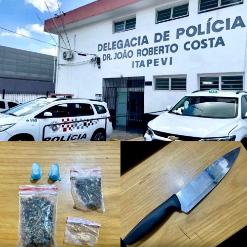 PM prende receptador com carro roubado no Jardim Vitápolis, em Itapevi, após perseguição policial