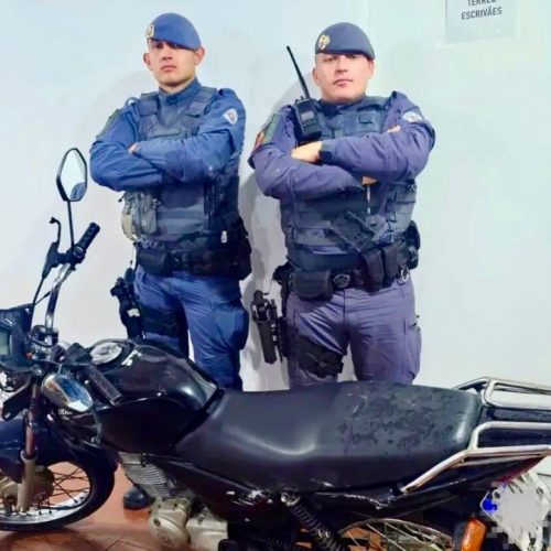 PM prende no Jardim Santa Rita receptador com moto furtada envolvida em crimes no município de Itapevi e região